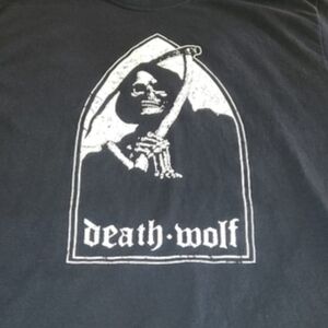 DEATH WOLF - BLACK ARMOURED DEATH - NORTH AMERICAN TOUR 2013 - MENS SIZE XL